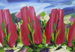 Ad Hassel | Tulpen (Roze)